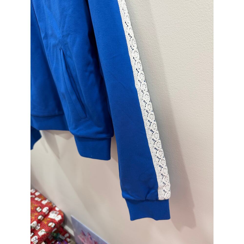 New The Upside BAHIA MARGOT JACKET Blue Size Medium - Picture 6 of 8